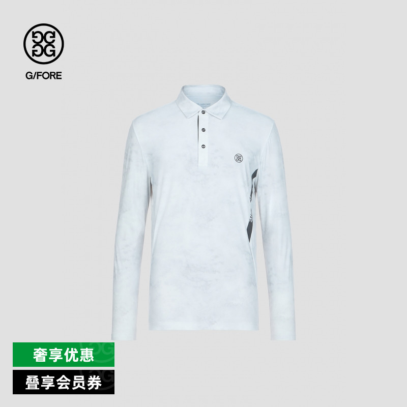 G/FORE吉福官方男士高尔夫服装LONGSLEEVES长袖POLO衫图片