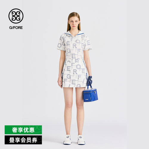 G/FORE吉福官方秋冬女士高尔夫服装SEERSUCKER SKIRT短裙