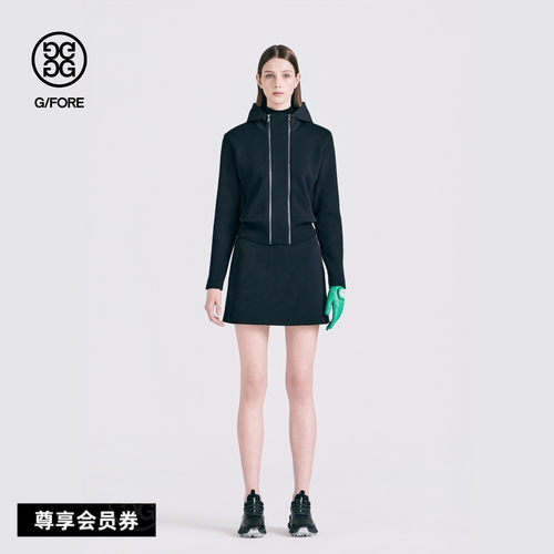 G/FORE吉福官方早秋新品女士高尔夫服装KNIT SKORTA字包臀短裙