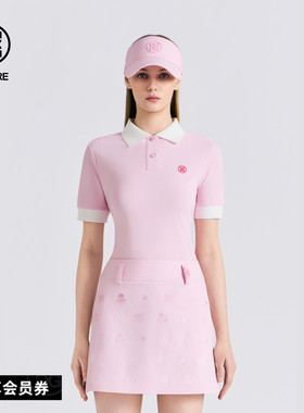 G/FORE吉福官方春夏新品女士高尔夫服装PIQUÉ POLO针织衫