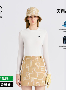 G/FORE吉福官方秋冬女士高尔夫服装CREWNECK SWEATER针织衫