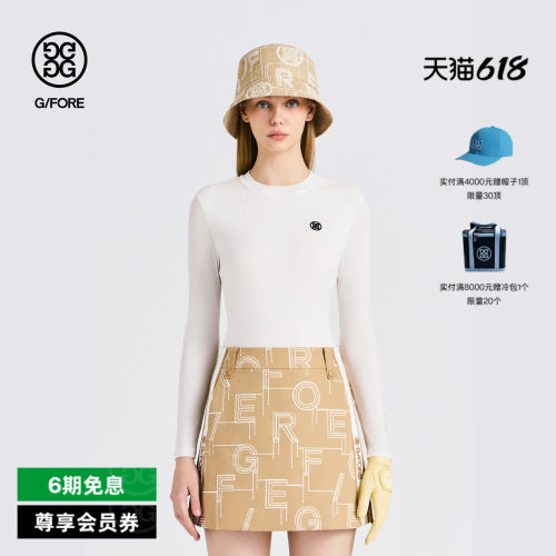 G/FORE吉福官方女士高尔夫服装CREWNECK SWEATER针织衫