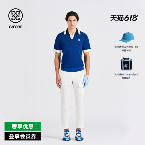 G/FORE吉福官方男士高尔夫服装ESSENTIAL短袖POLO衫