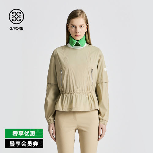 G/FORE吉福官方春夏女士高尔夫服装ANORAK夹克外套