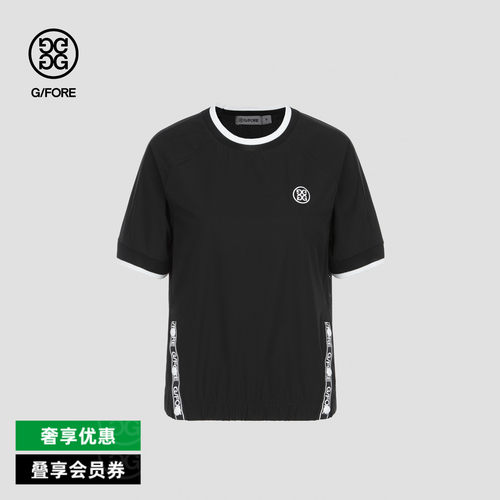 G/FORE吉福官方春夏女士高尔夫服装PULL-OVER短袖T恤