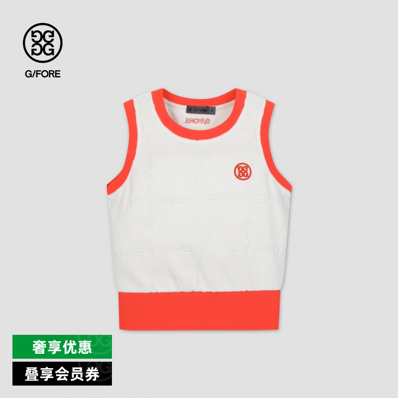 G/FORE撞色穿搭运动背心无袖衫