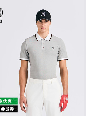 G/FORE吉福官方男士高尔夫服装SOLID PIQUE短袖POLO衫