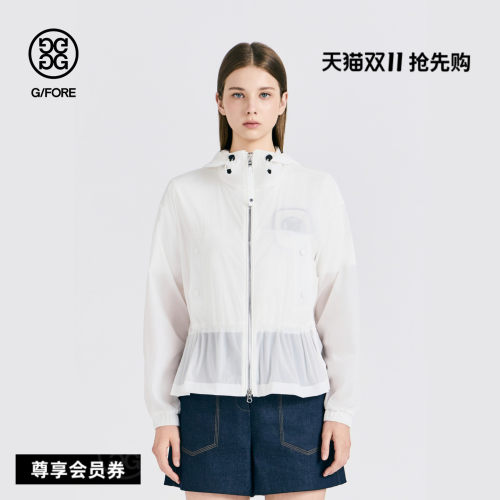 G/FORE吉福官方早秋新品女士高尔夫服装LIGHTWEIGHT JACKET夹克