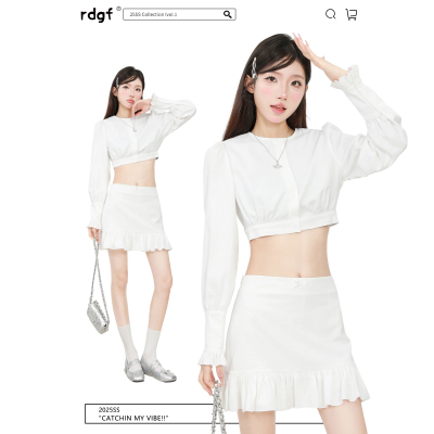 韩系独特超好看套装女春秋2025