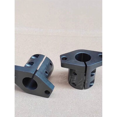 开口导向轴支座长法兰型