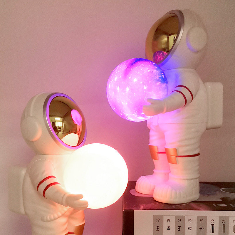 太空人无线蓝牙音箱星空音响低音炮小夜灯桌搭摆件宇航员创意礼物