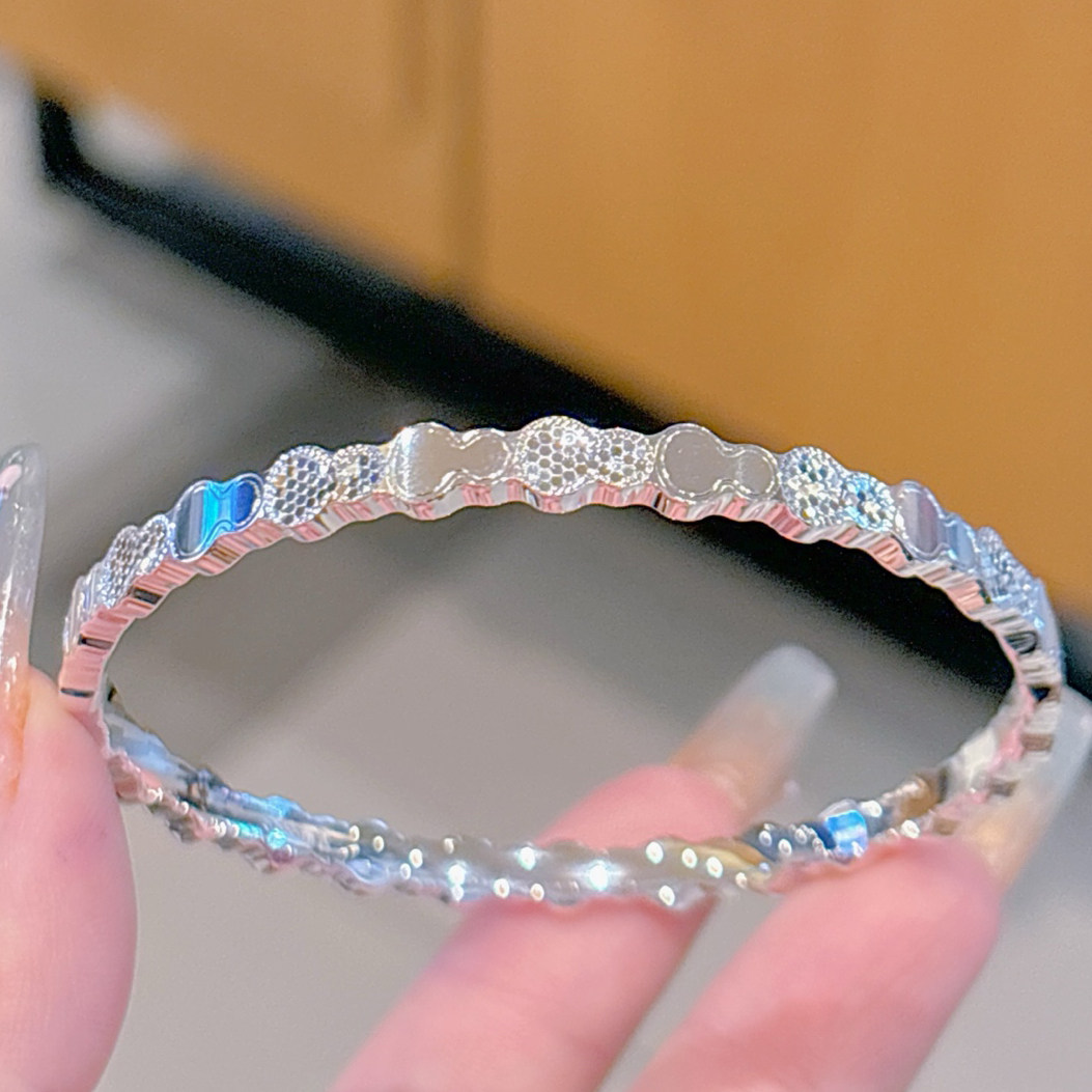 香港正生纯银9999足银手镯碎冰冰CNC葫芦闭口实心送女友生日礼物,饰品/流行首饰/时尚饰品新,手镯,淘宝优惠券,粉丝福利购,淘宝优惠卷