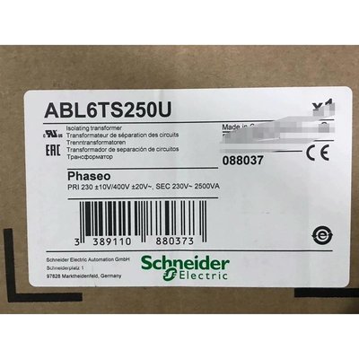 施耐德隔离变压器 ABL6TS250U  输入230-400议价