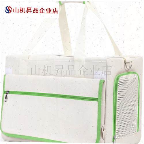 宠物拉杆箱双层猫包外出便携大空间猫咪狗背包S多猫巴士行李箱推.