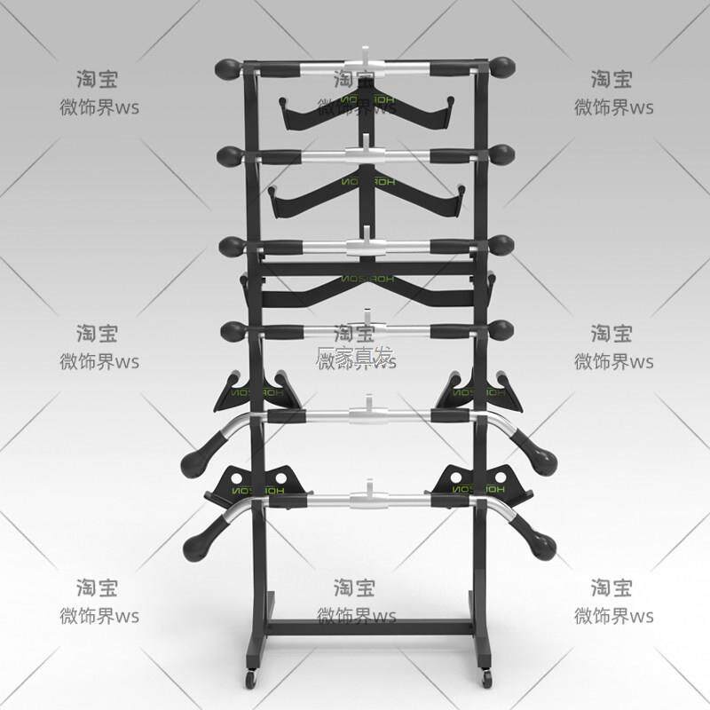 健身房把手收纳层架私教