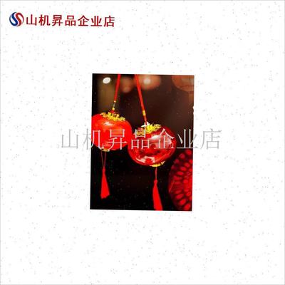 热销新年红灯笼手提发光小灯笼ALED儿童玩具水晶投影春节元宵灯.