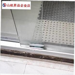 淋浴房配件卫g生间浴室移门限位器玻璃门塑料止摆器滑块防撞定位.