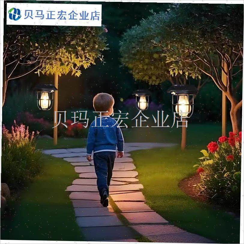 太阳能挂树灯防水k照明灯户外灯庭院人体自动感应灯花园阳台灯小