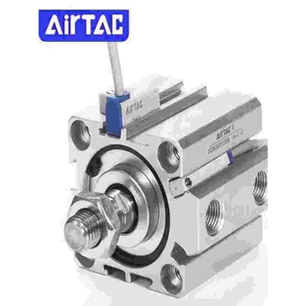 亚德客SDA薄型气缸小型气动50/63/80/100X10X20X30X40X50X60S带磁