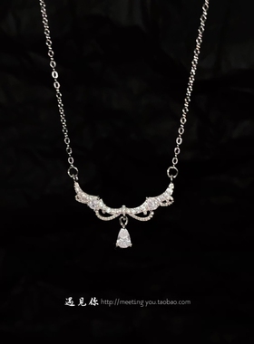 《琦梦花链》999足银正品项链