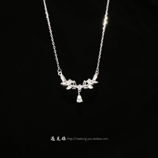 《穗穗平安》足银999小王子联名麦穗项链女新款纯银轻奢小众礼物