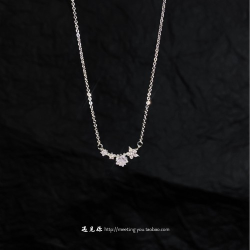 《许愿星星》S925纯银项链送闺蜜