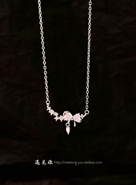 【繁星情结】S925纯银蝴蝶项链