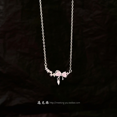 【繁星情结】S925纯银蝴蝶项链