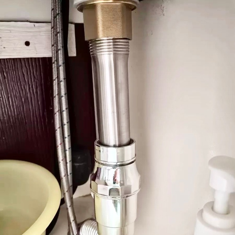 S弯配件卫生间下水管304不锈钢洗手池去水器排水下水器防臭排水管