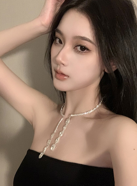 BXA破例心动～爆闪项链女choker颈链轻奢高级感项圈锁骨链礼服用