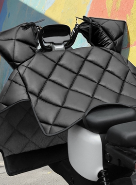 专用五羊本田UVOGT电摩挡风被冬季加绒加厚防雨防风罩电动车四季