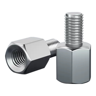 电动摩托车反光镜增高螺丝转换后视镜螺母8/10mm正反丝牙电瓶车杆