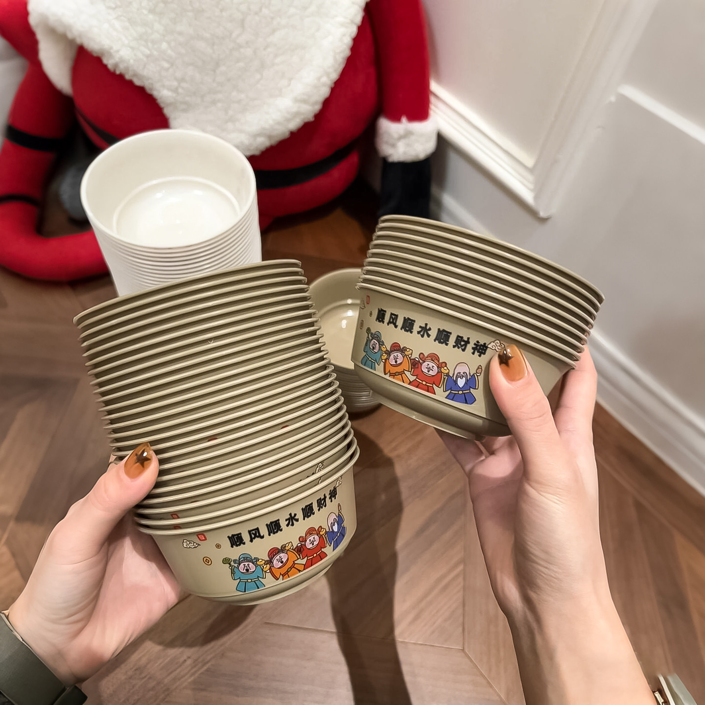 稻壳一次性碗筷食品级家用耐高温新年聚餐加厚米饭汤碗可降解餐具,餐饮具,一次性餐盒,淘宝优惠券,粉丝福利购,淘宝优惠卷