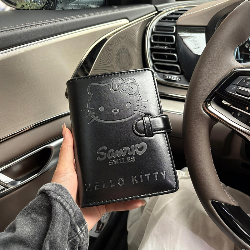 哈嘍kt護照夾多功能卡包證件