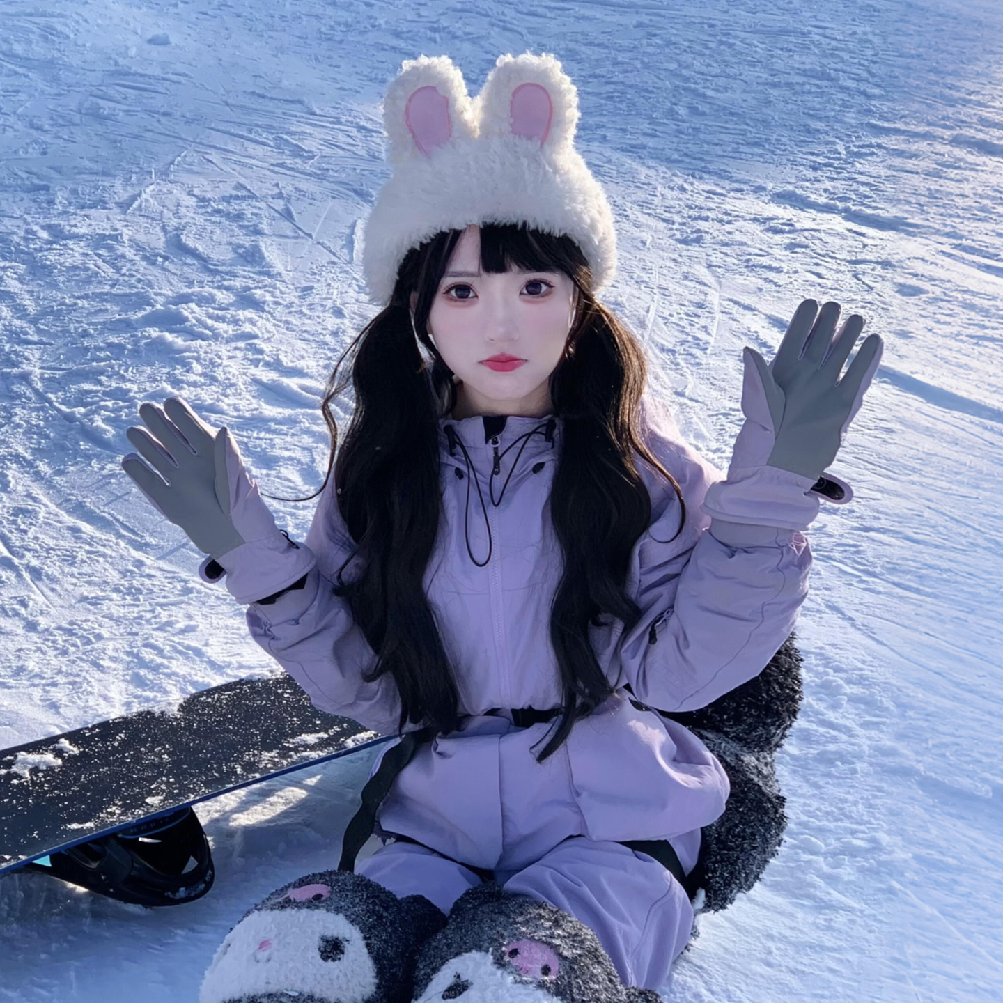 终于找到塞得下滑雪头盔的帽子啦