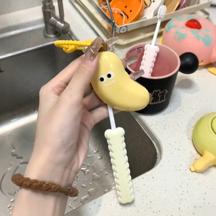 【出游好物】香蕉牙刷头保护套旅行便携式儿童电动牙刷防尘收纳盒