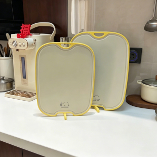 双面切菜板304不锈钢食品级切水果砧板家用厨房案板辅食可立板