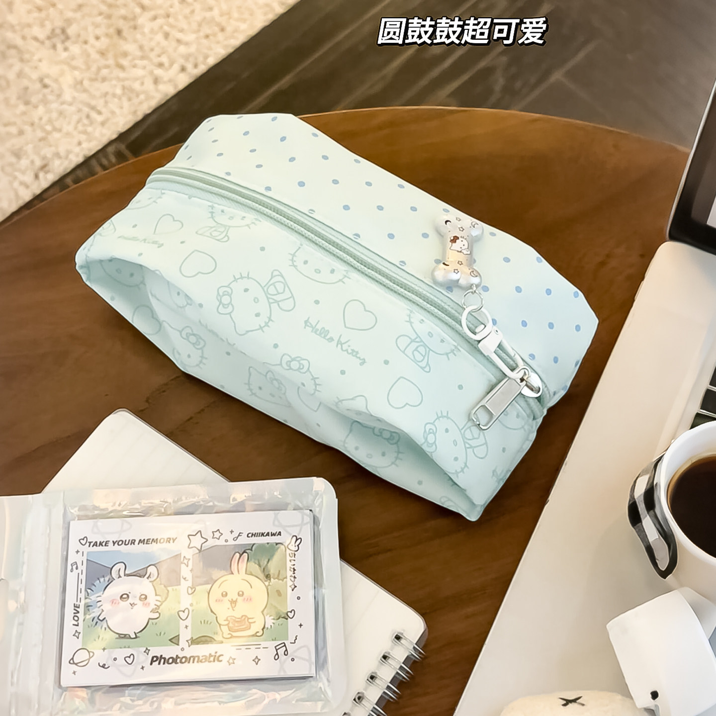 可爱猫咪笔袋高颜值ins风大容量初高中大小学生文具袋小众不撞款,文具电教/文化用品/商务用品,笔袋,淘宝优惠券,粉丝福利购,淘宝优惠卷