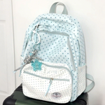 海盐星星包包双肩包大容量简约休闲背包上课通勤双肩背包学生书包