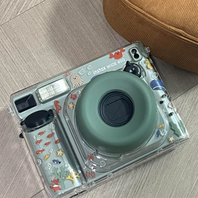 富士wide400透明保护壳拍立得