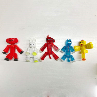 2-20 Pieces Random Color Stikbot Screen Animation Shed Doll
