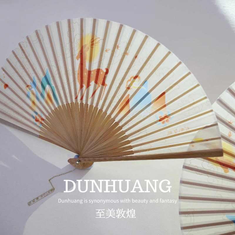 汉服配饰古风折扇原创设计扇子