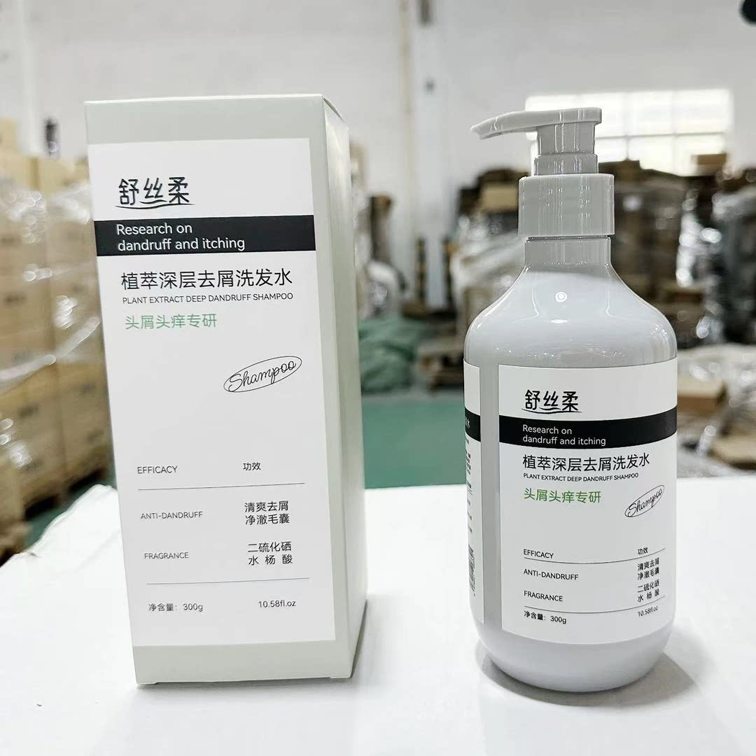 舒丝柔植萃深层去屑洗发水二硫化硒洗发水清爽去屑净澈毛囊