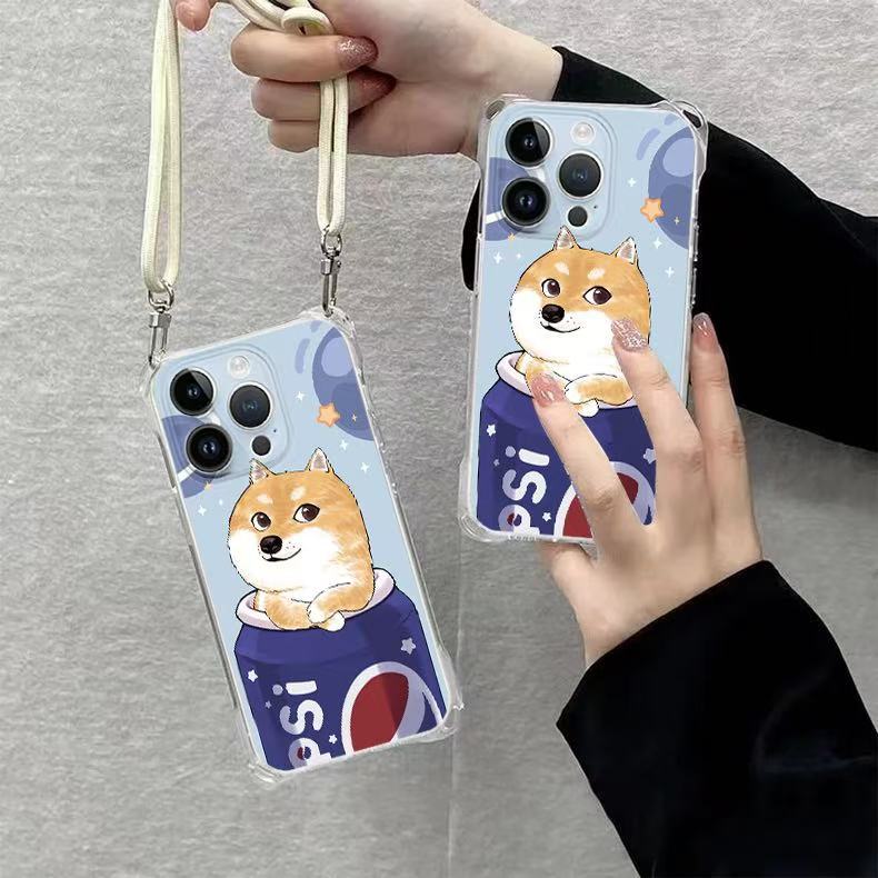 挂绳斜挎手机壳适用苹果16Promax