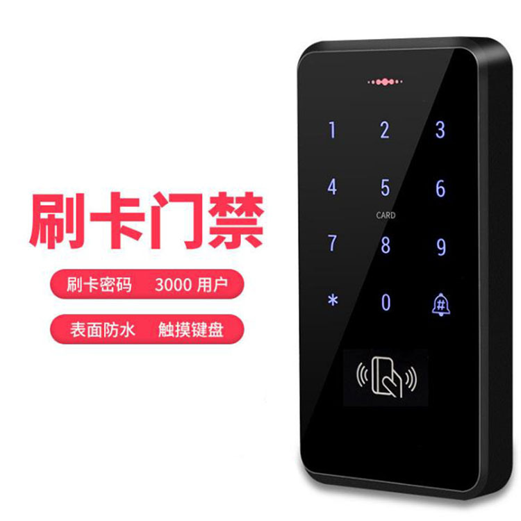 密码刷卡门禁一体机ID刷卡触摸按键电插锁磁力锁小区门禁系统