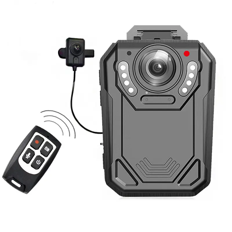 D07新款私模执法记录仪高清夜视无线遥控器防尘外接头夜视仪