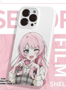 闪耀千早爱音手机壳菲林适用OPPO/A11/32/556/K10/8/R9s/2/SE/N/4G/9/7X/5/4/3/10/PRO+/findX7/X6/X5PRO+R17