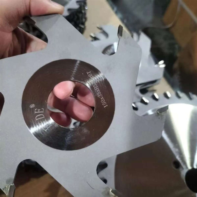 125立铣开槽刀组合开榫型刀加宽加厚钨钢刀头