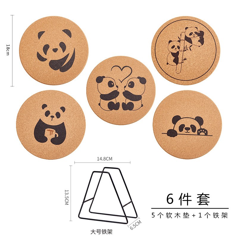 隔热垫杯垫软木杯垫餐垫隔热垫木垫软木垫餐桌垫锅垫碗垫菜盘家用