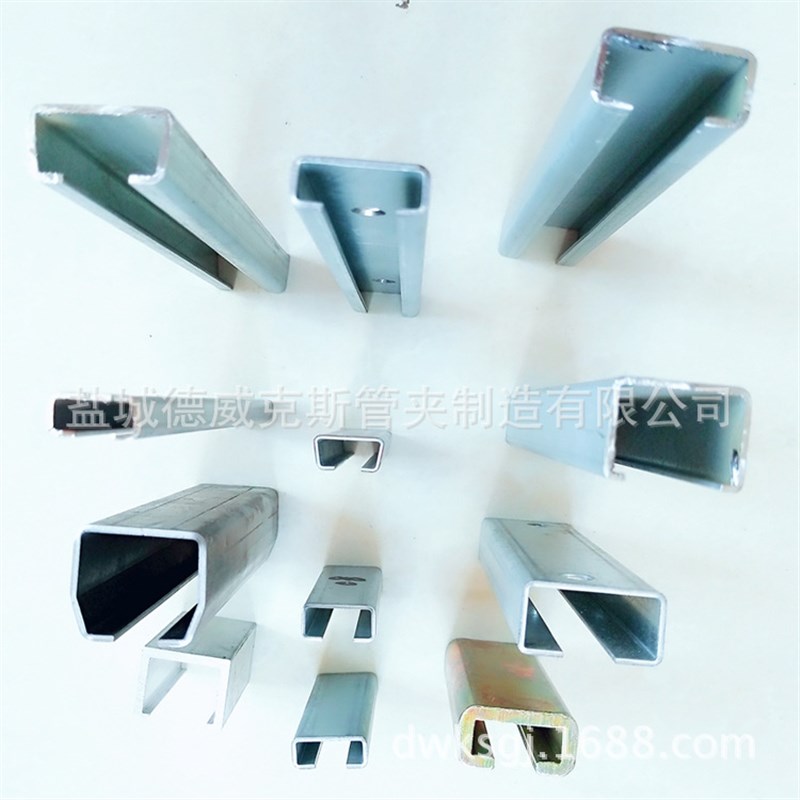 厂家TH-E 40*22*3 304不锈钢C型钢安装导轨 U型槽轨道滑槽